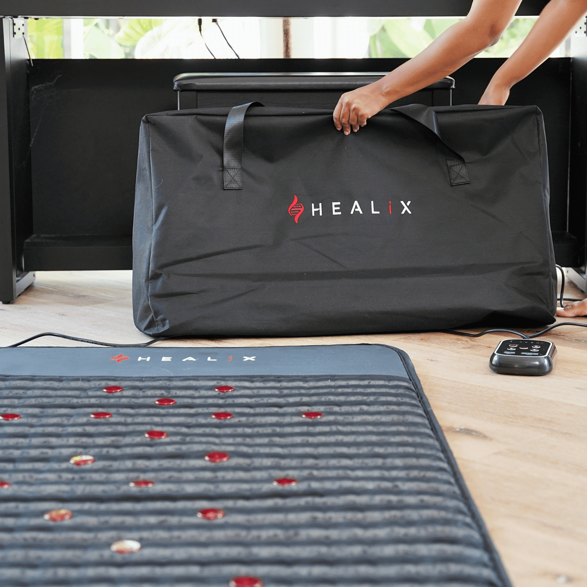 HEALiX Revive mat with remote control and accessories