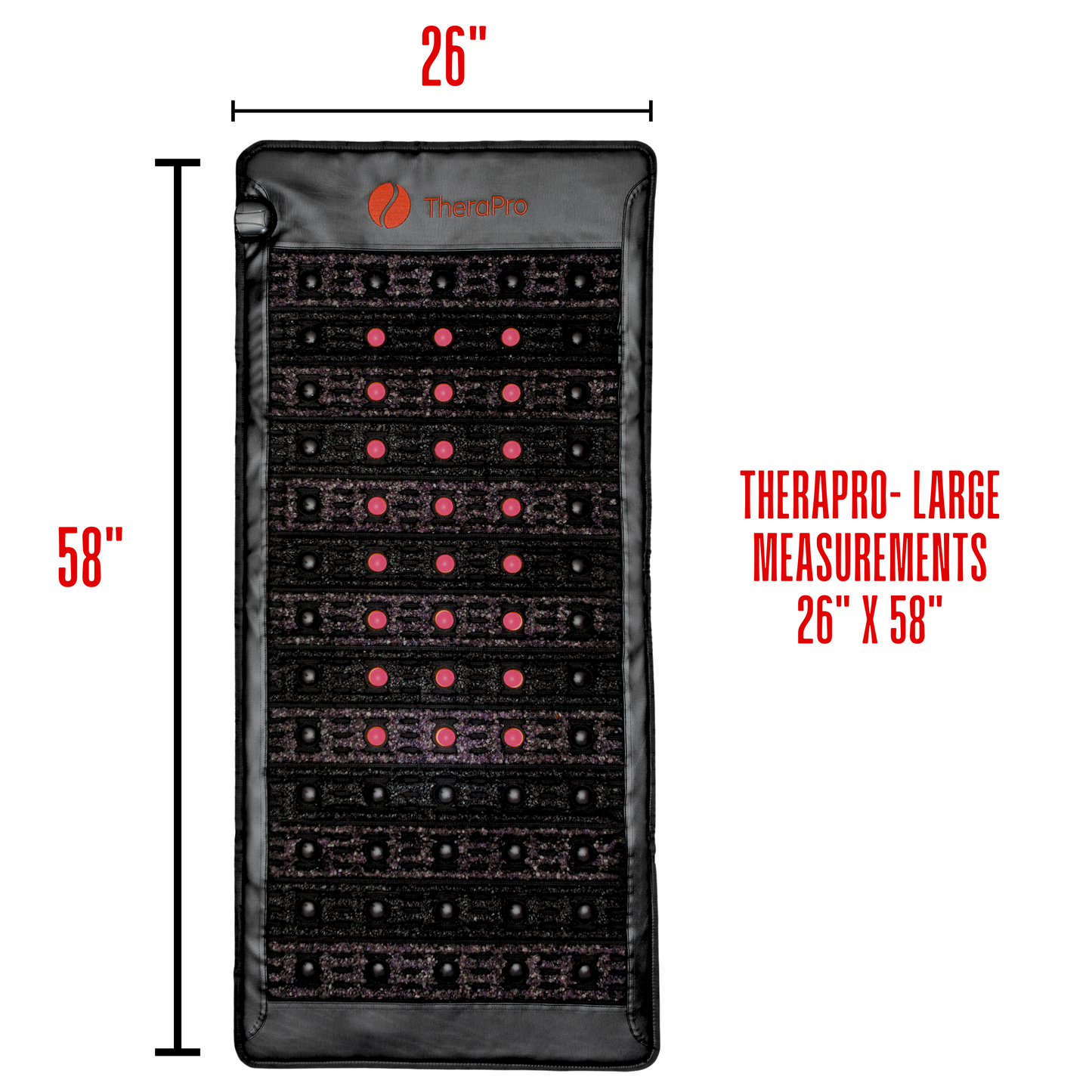 TheraPro™ Large PEMF, Infrared & Red Light Recovery Pad