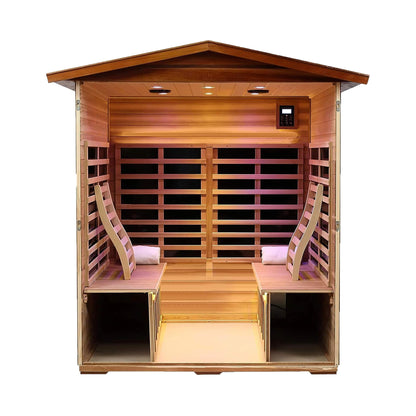 infrared-sauna-bluetooth-speakers-interior