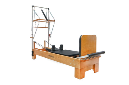 Pilates Reformer-Tower system with jumpboard and sitting box
