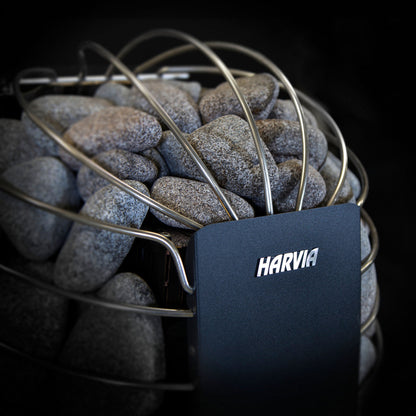 Harvia Spirit UL Certified Electric Sauna Heater With Digital Xenio Control Panel, WiFi Remote Control And Stones (SAK42565)