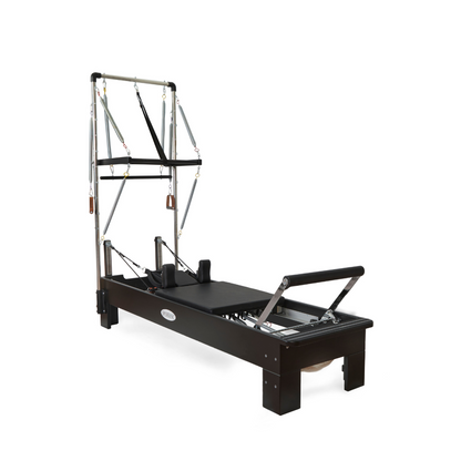 Sportline™ Black Series Reformer Tower with chrome accents