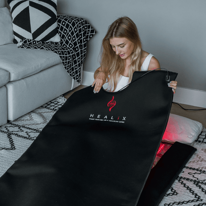 Portable red light therapy for recovery and skin health