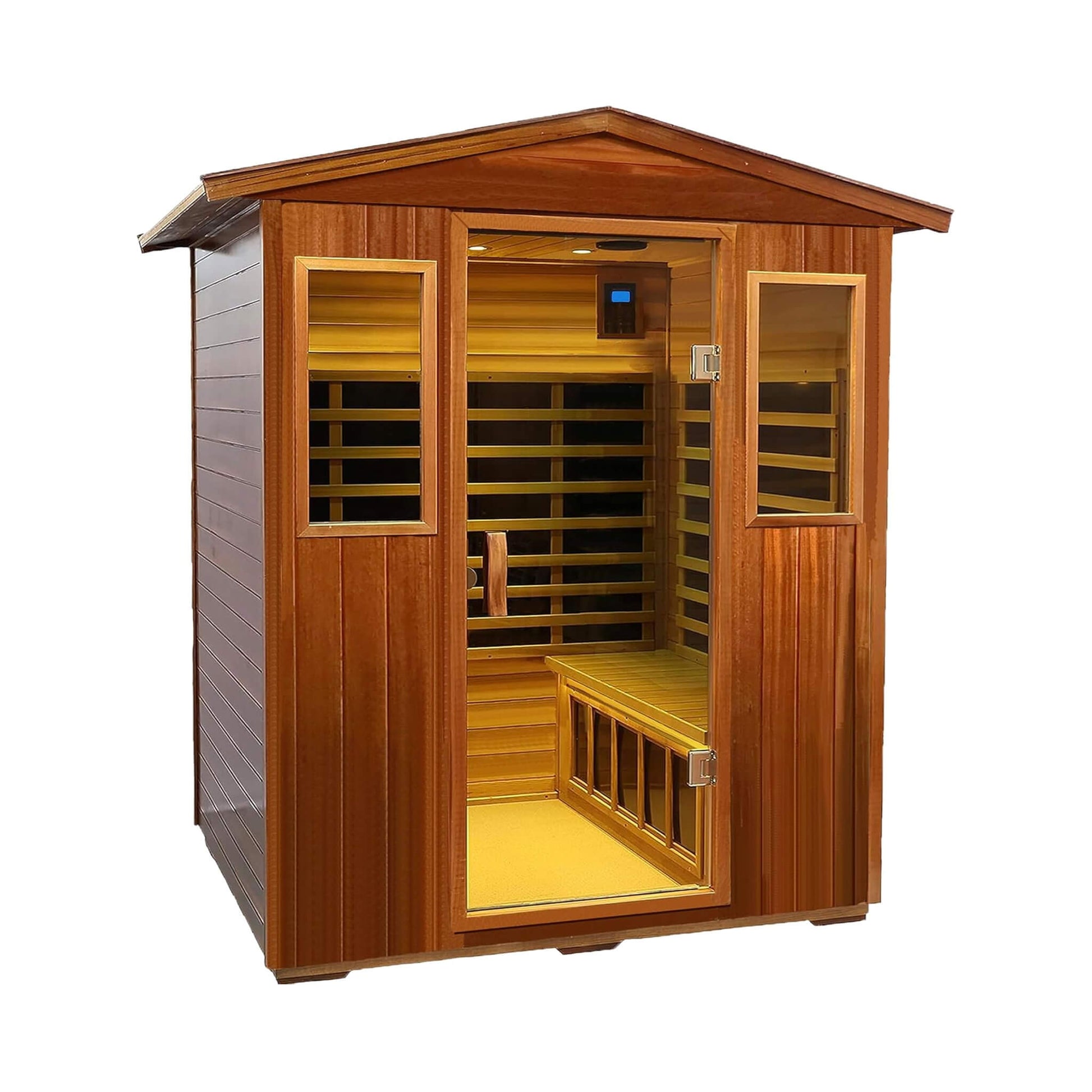 outdoor-mahogany-sauna-chromotherapy-light