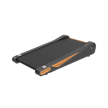 Portable treadmill with 'Shape it Up' branding on a white background