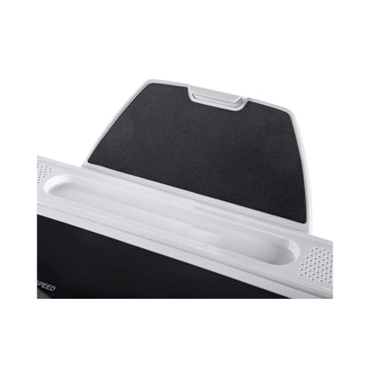 Car boot mat with a white border on a white background