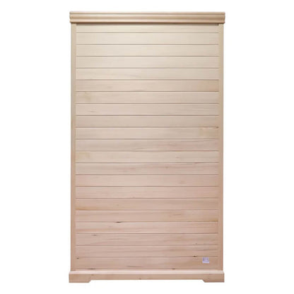 Premium Hemlock Wood Two Person FAR Infrared Sauna Room W/ Glass Door, 1750W (96081525)