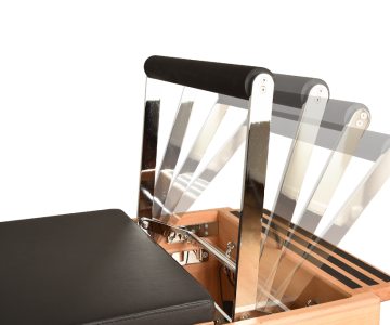 Complete Pilates Cadillac-Reformer bundle with trapeze and accessories