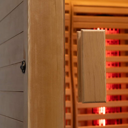 Rövia Luma 2-Person Indoor Hybrid Sauna (Infrared + Steam, 3.5kW)