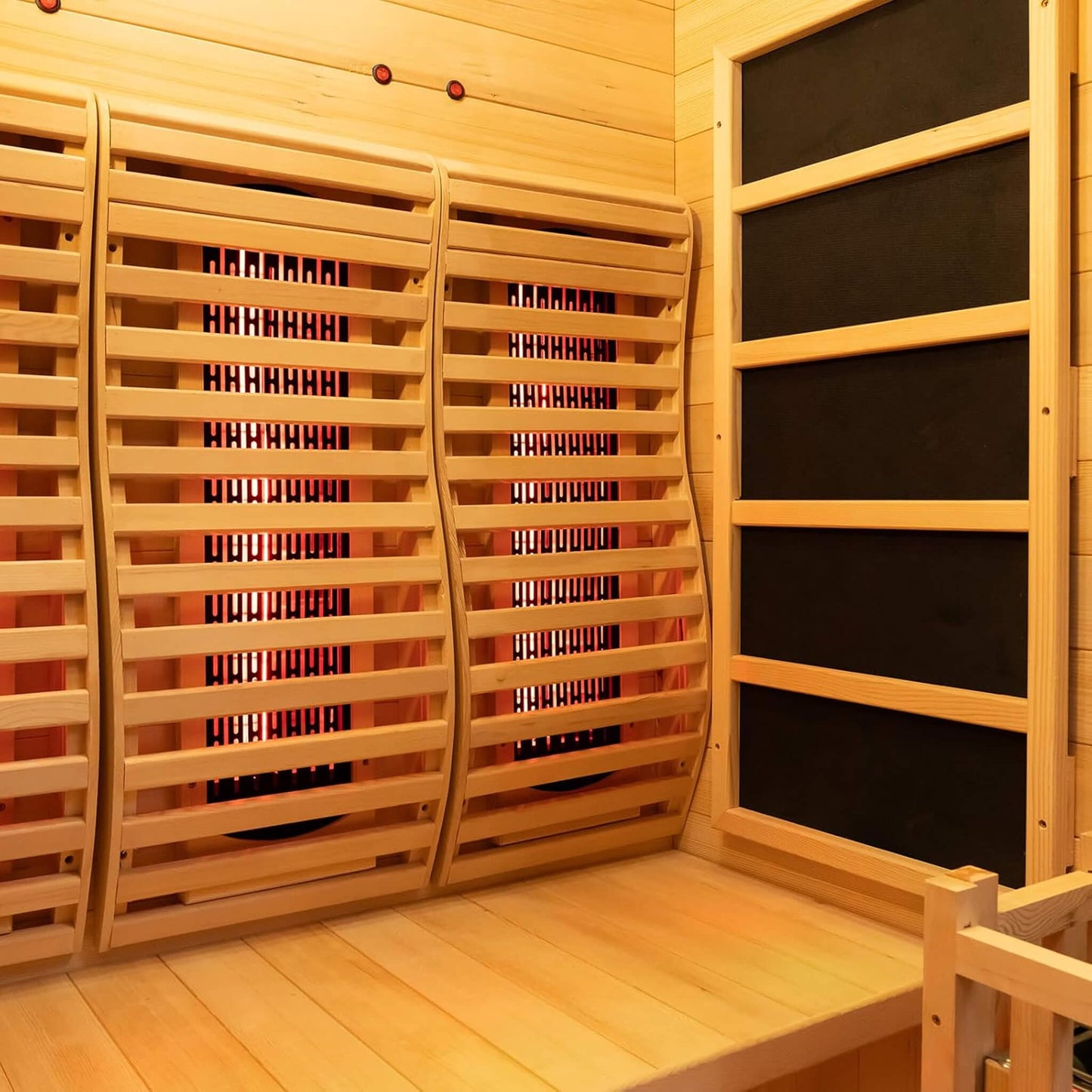 Rövia Luma 2-Person Indoor Hybrid Sauna (Infrared + Steam, 3.5kW)
