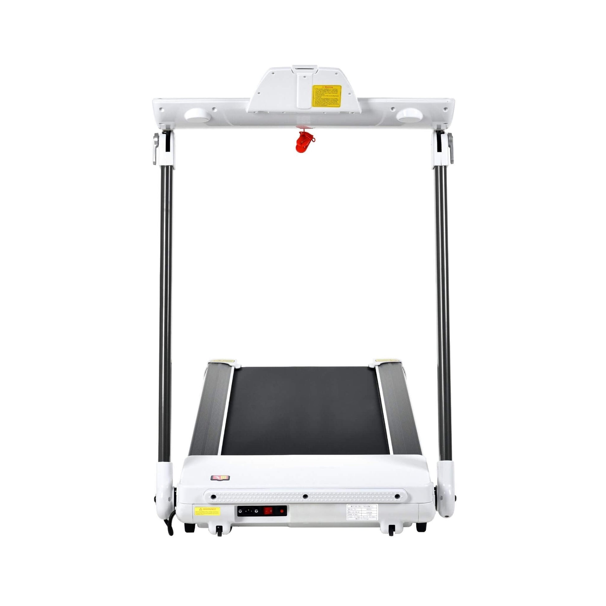 Walking pad treadmill front view for home use